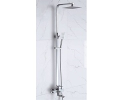 4.Bộ cây sen vòi tắm nóng lạnh SUS304 (cần vuông, bát vuông) - Cao cấp HVMMA ITALIA